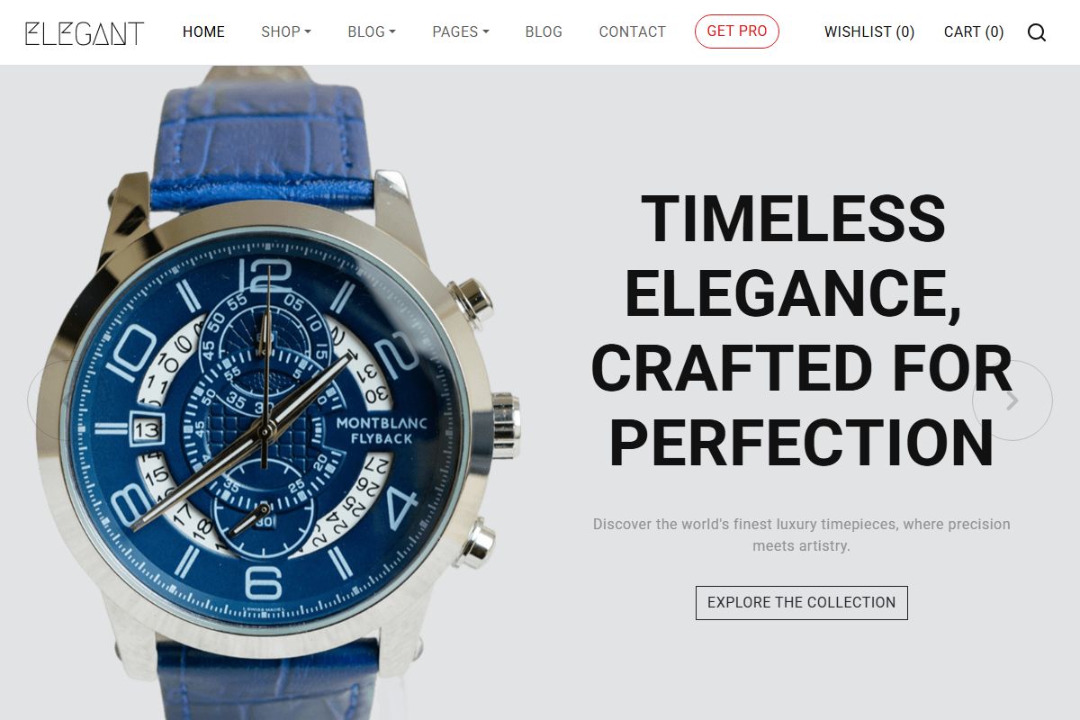 Elegant Bootstrap 5 Fashion