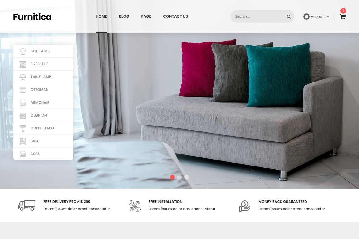 Furnitica Minimalist Furniture Html