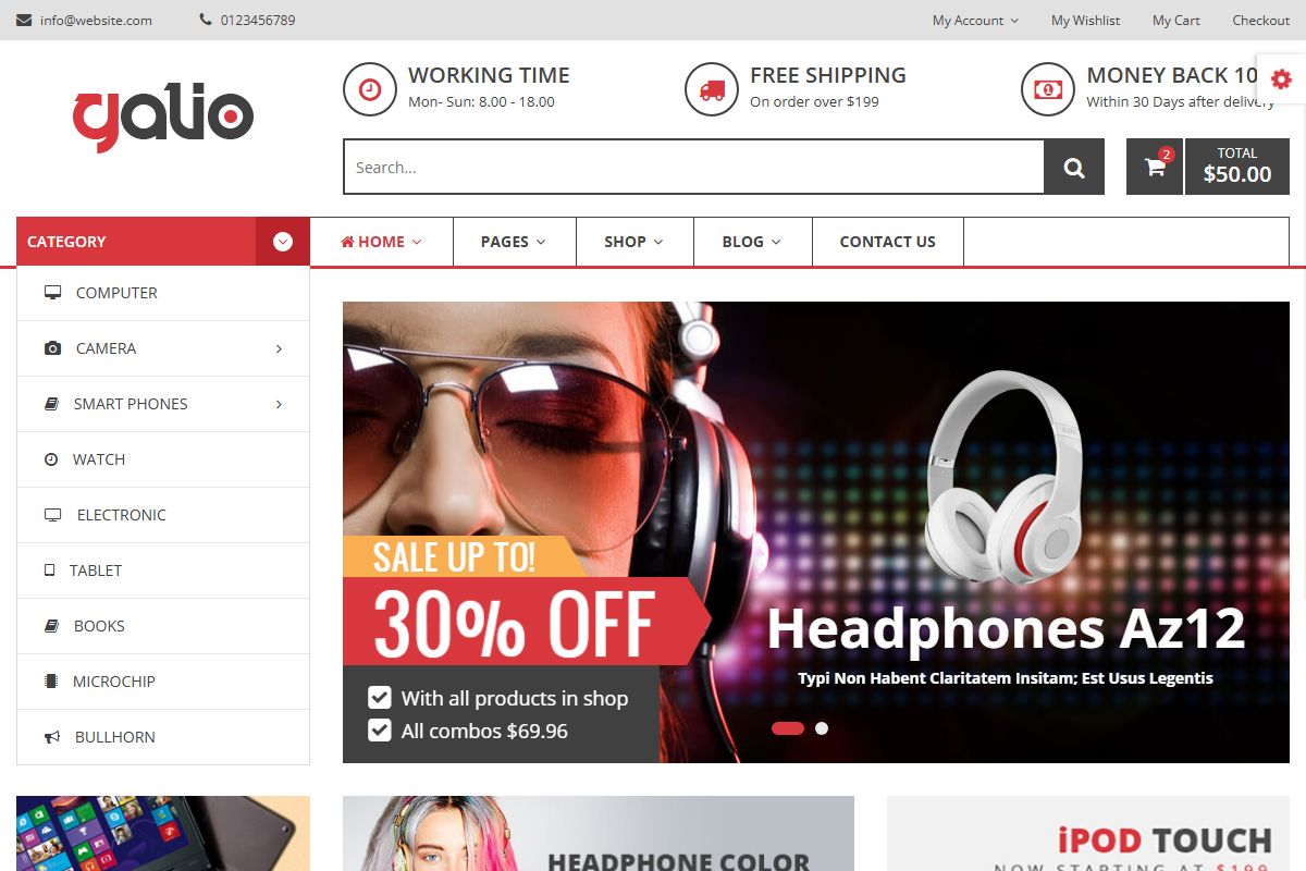 Headphones Az12