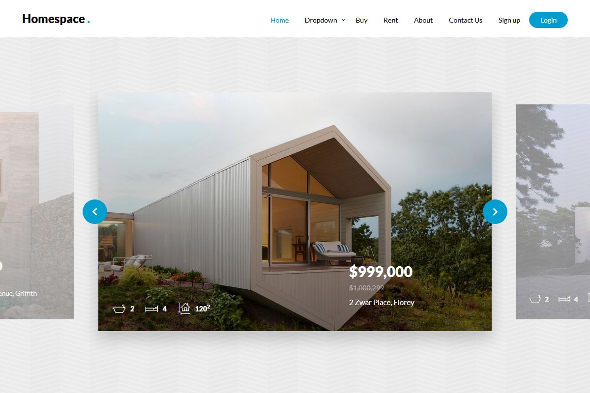 Homespace Free Html Template By Untreeco