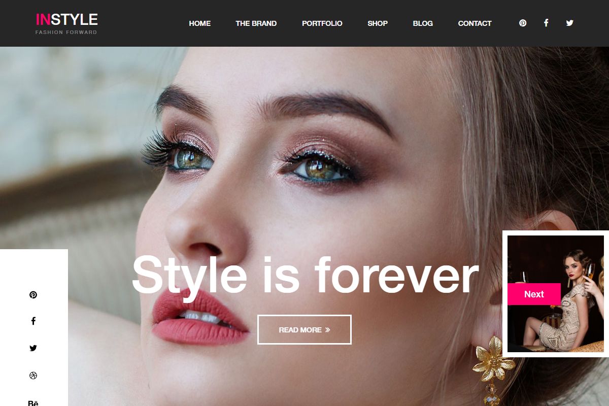 Instylr Fashion Html Template