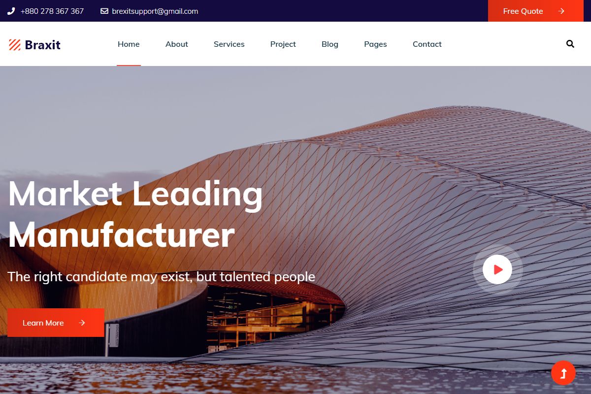 Market Leading Manufacturer