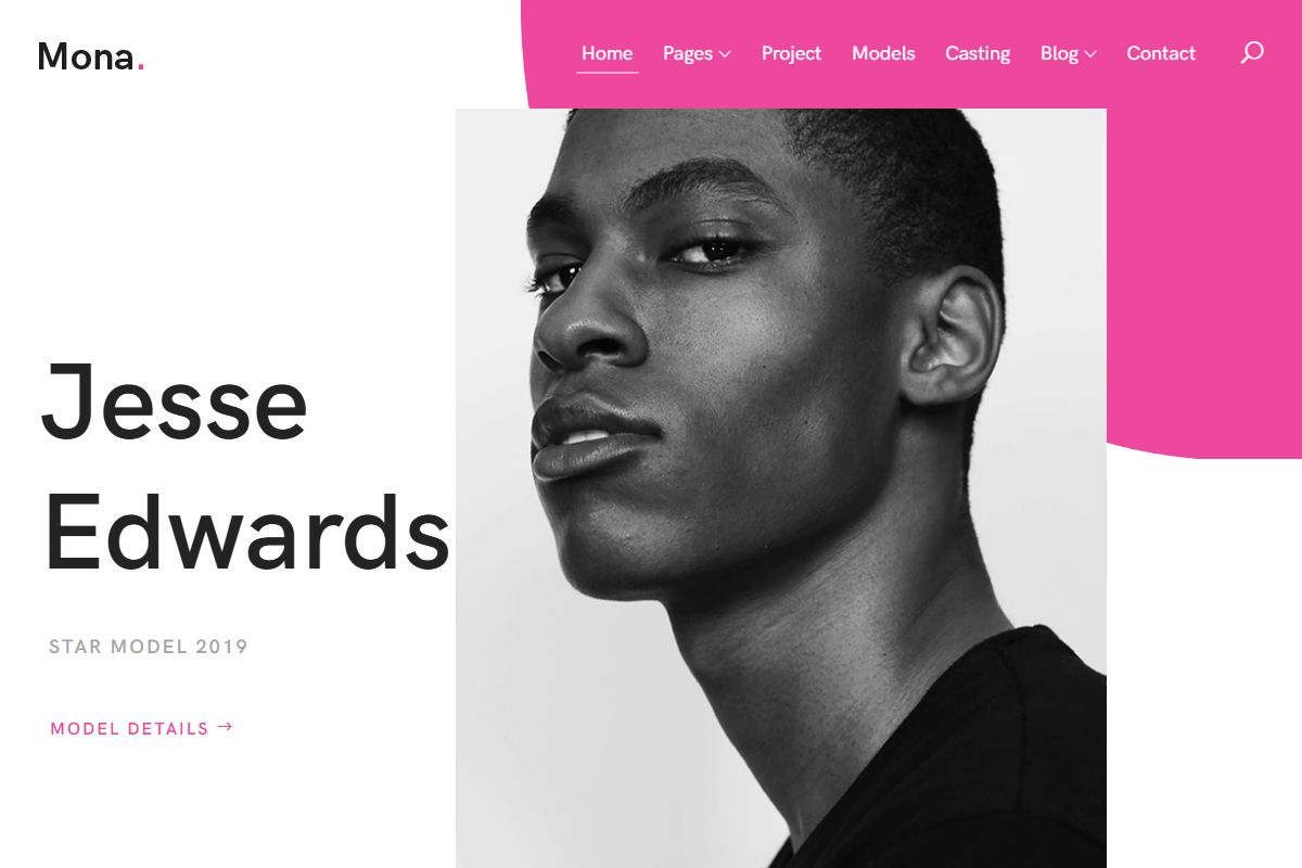 Mona Model Agency Html5