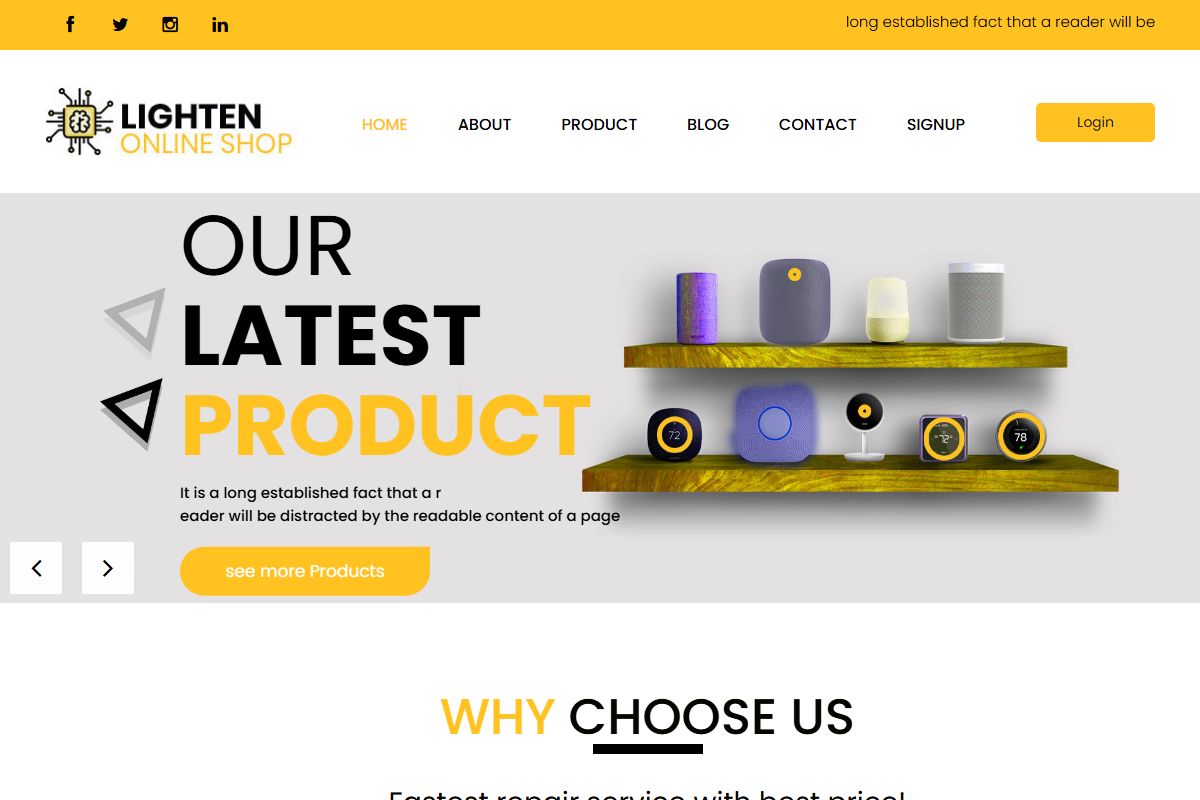 Our Latest Product
