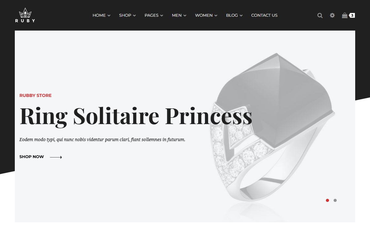 Ruby Jewelry Store Ecommerce