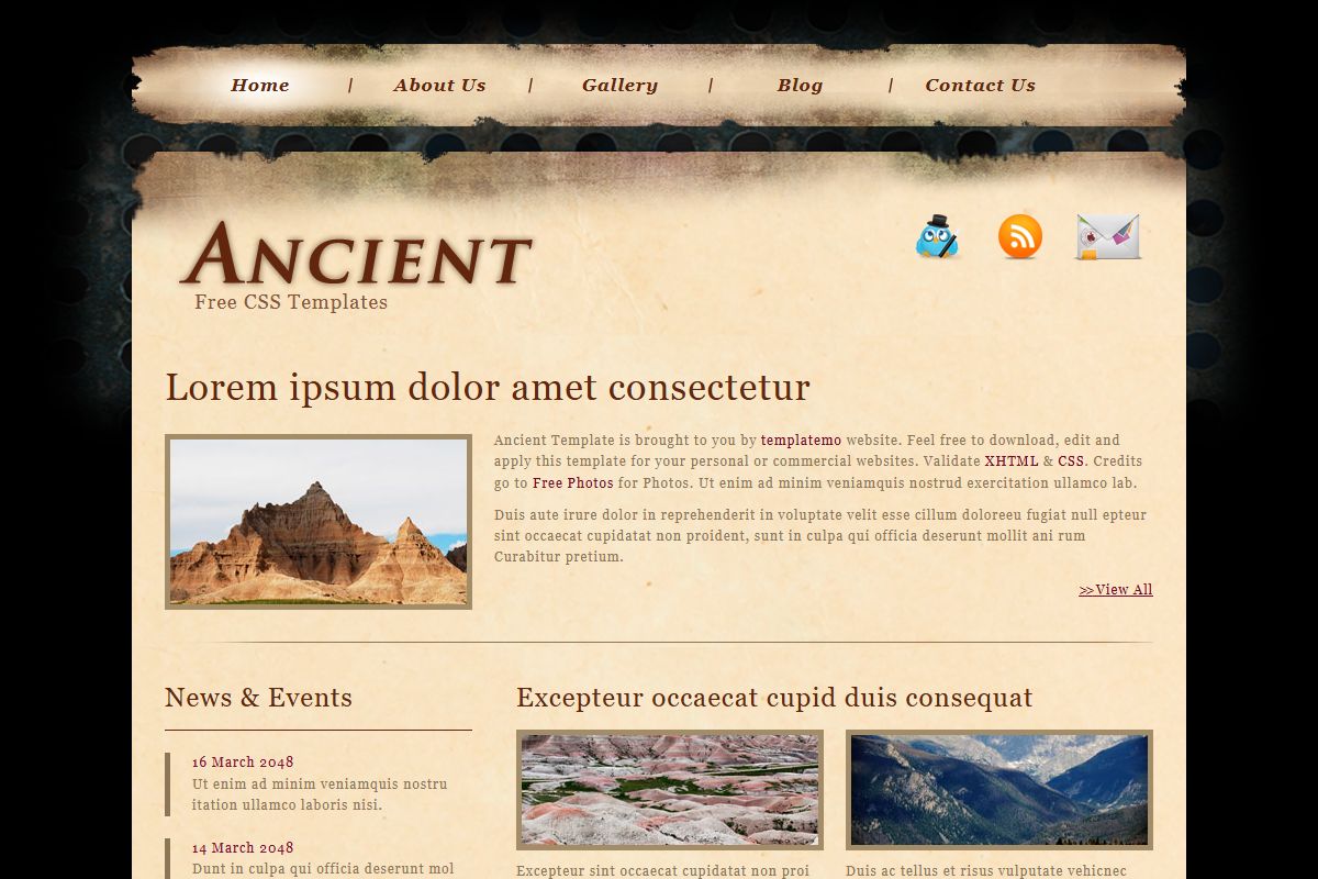 Free Css Templates
