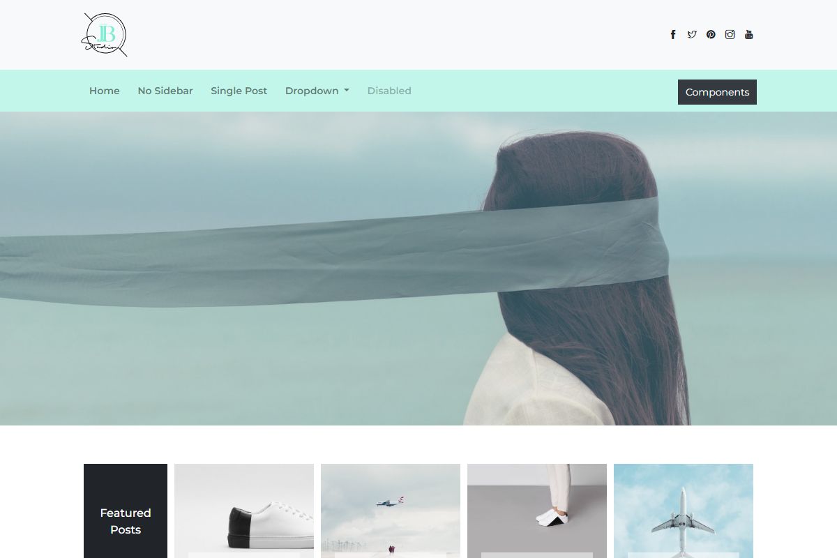 Joeblog Free Bootstrap 43x