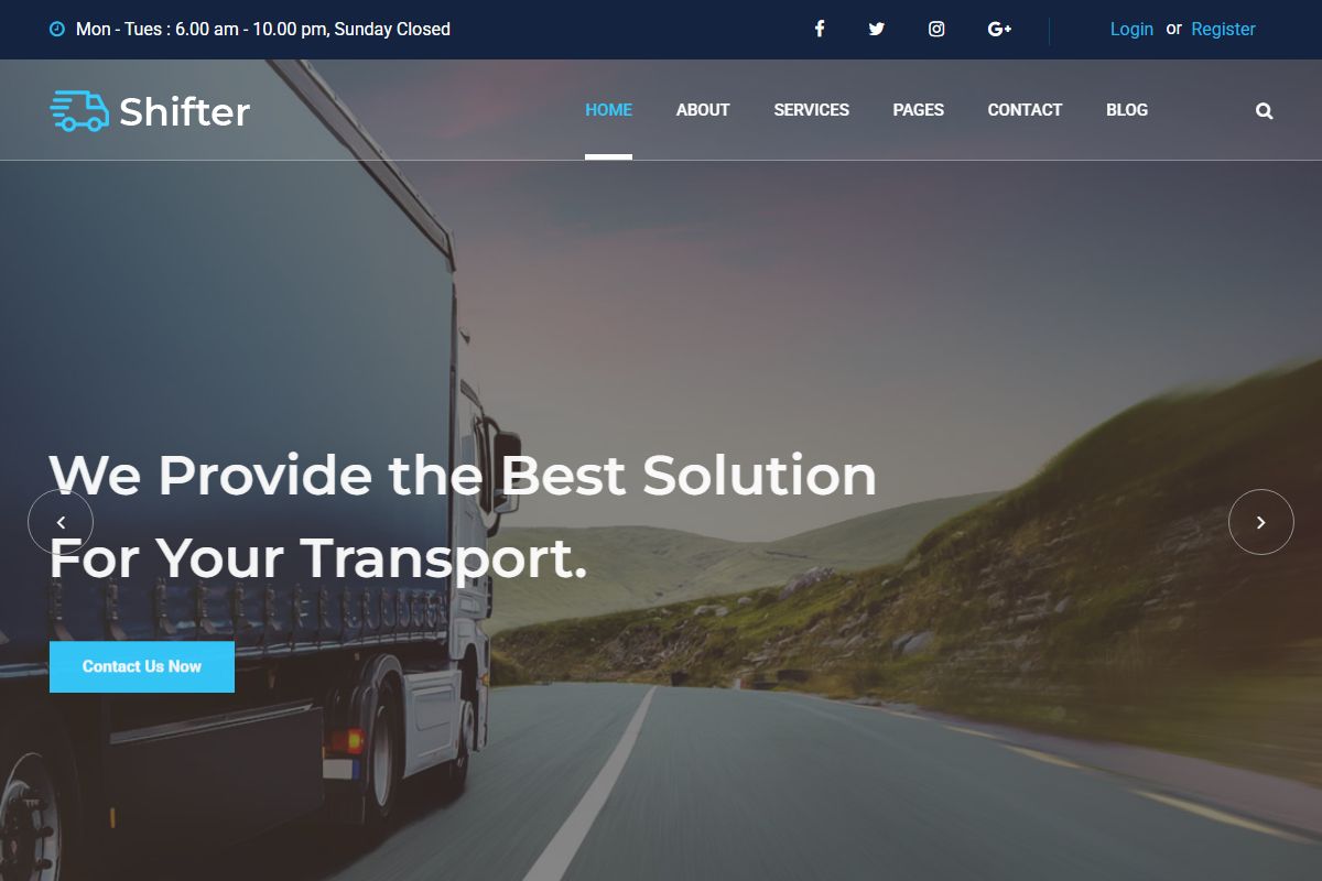 Shiptertransport And Logistics Html5