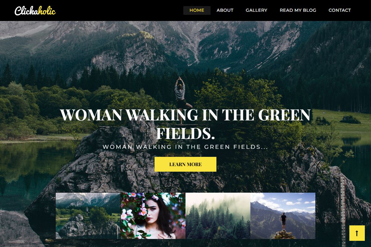 Woman Walking In The