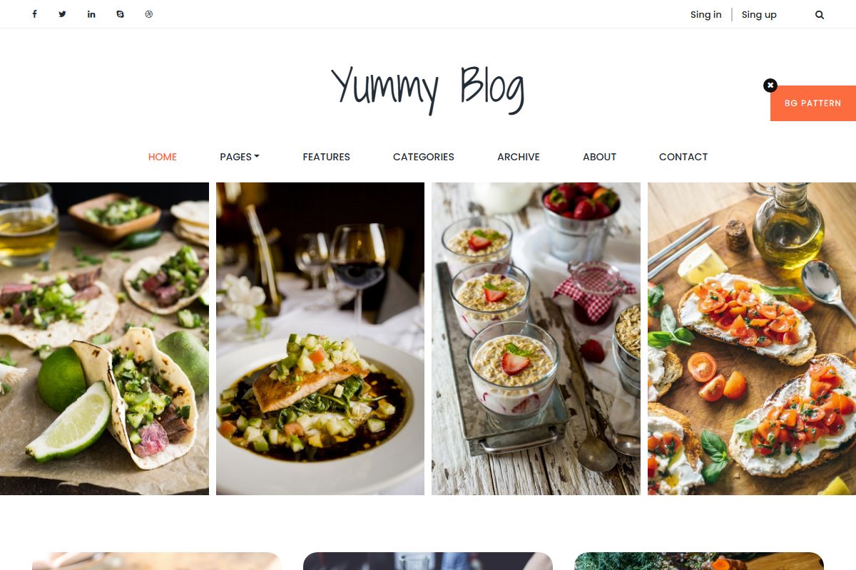 Yummy Blog Food Blog