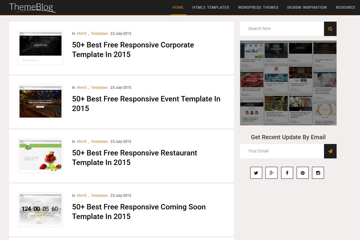 50 Best Free Responsive