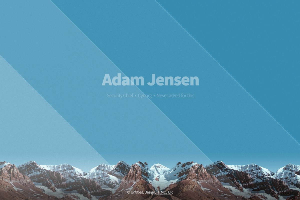 Adam Jensen