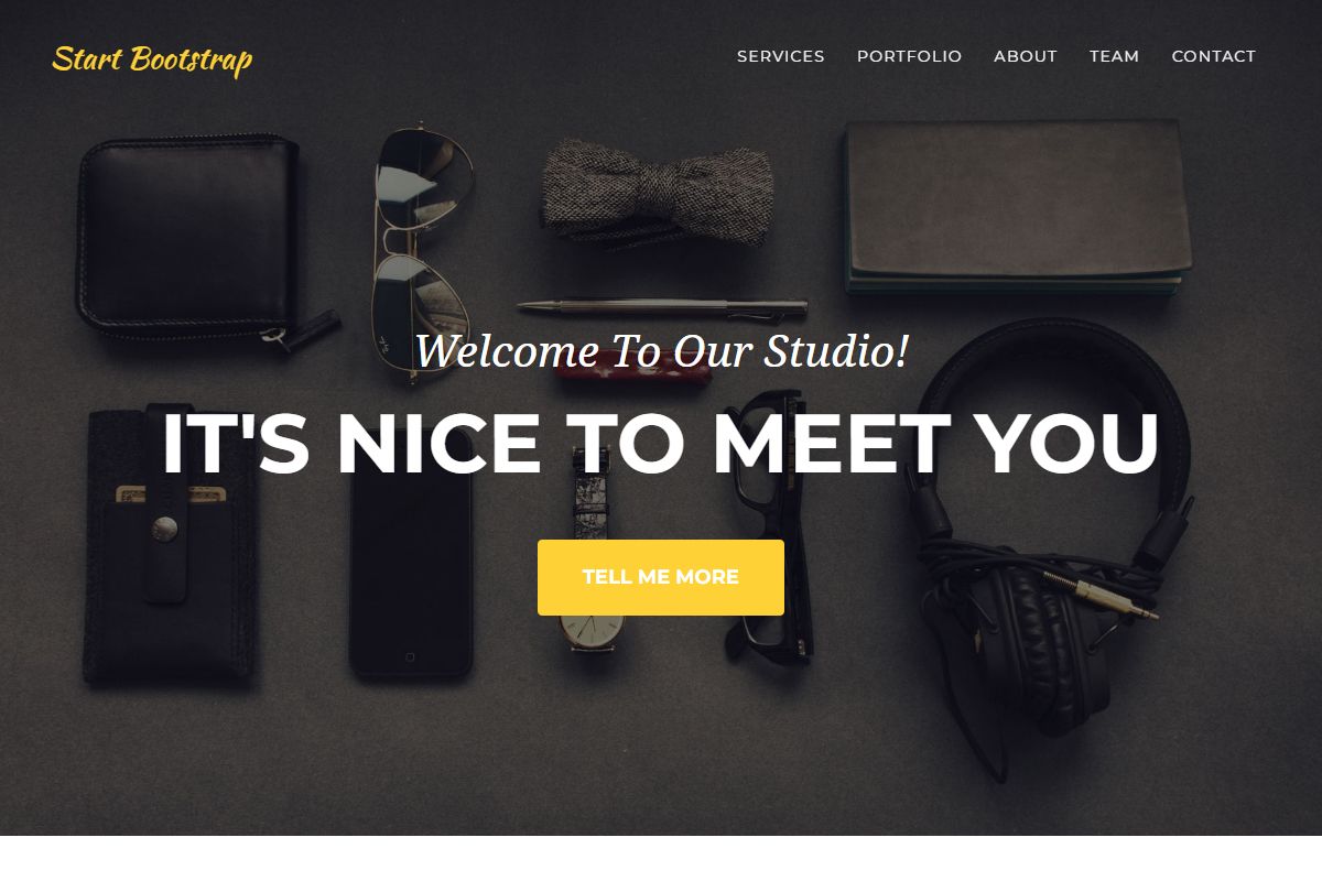 Agency Start Bootstrap Theme 56