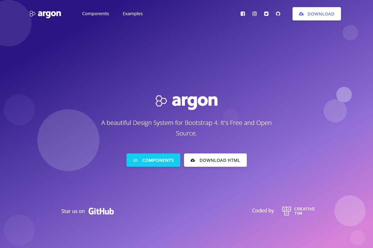 Argon Design System