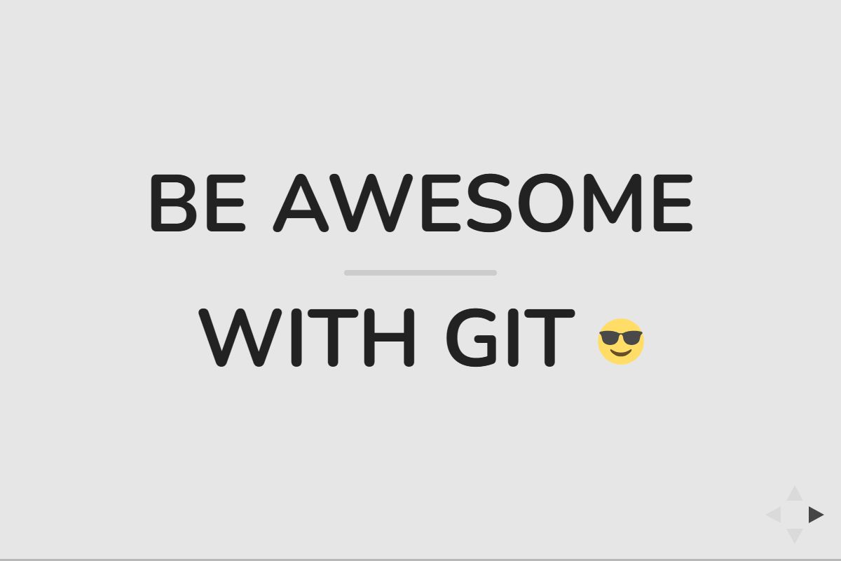Be Awesome