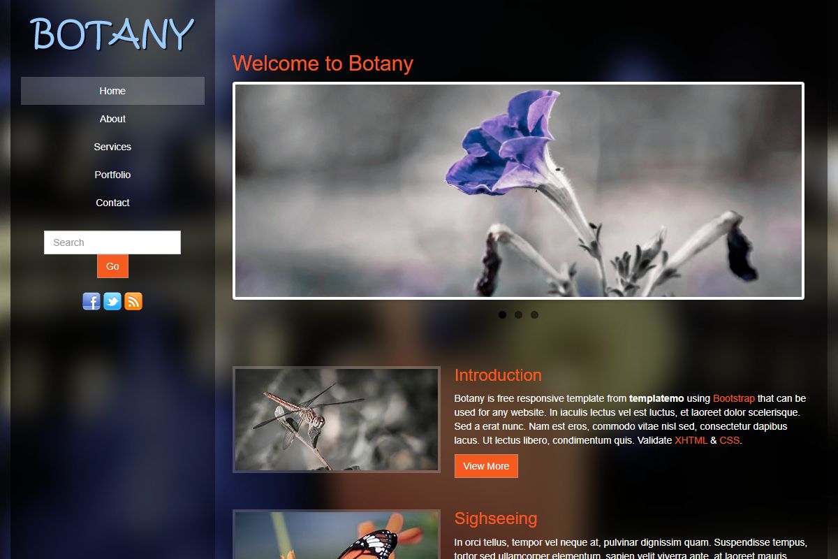 Botany Template