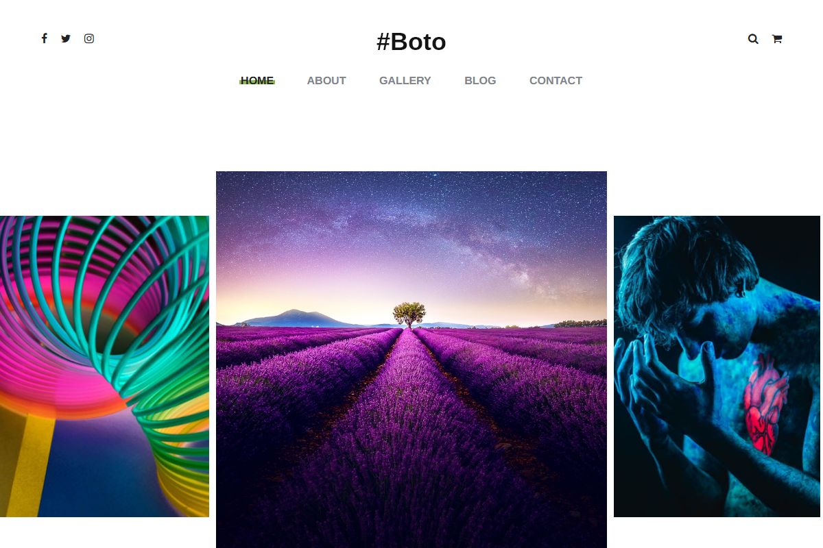 Boto Photography Html Template