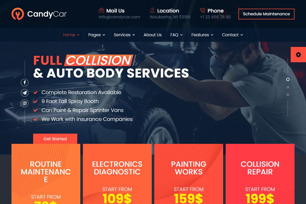 Candycar Repair Towing Tuning