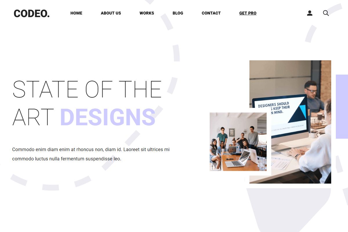 Codeo Free Html Website