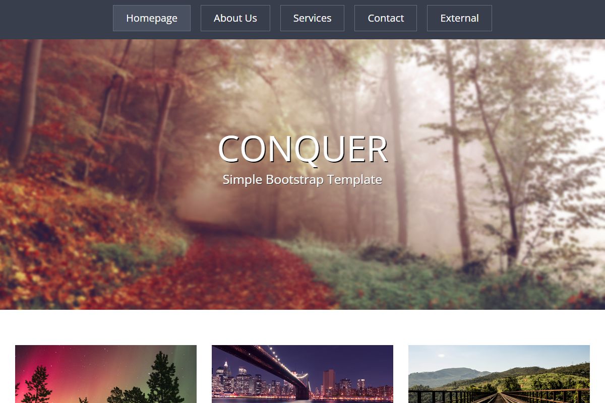 Conquer