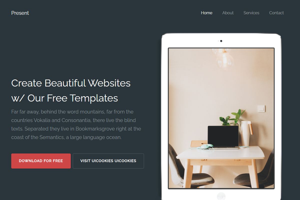 Create Beautiful Websites W Our Free Templates