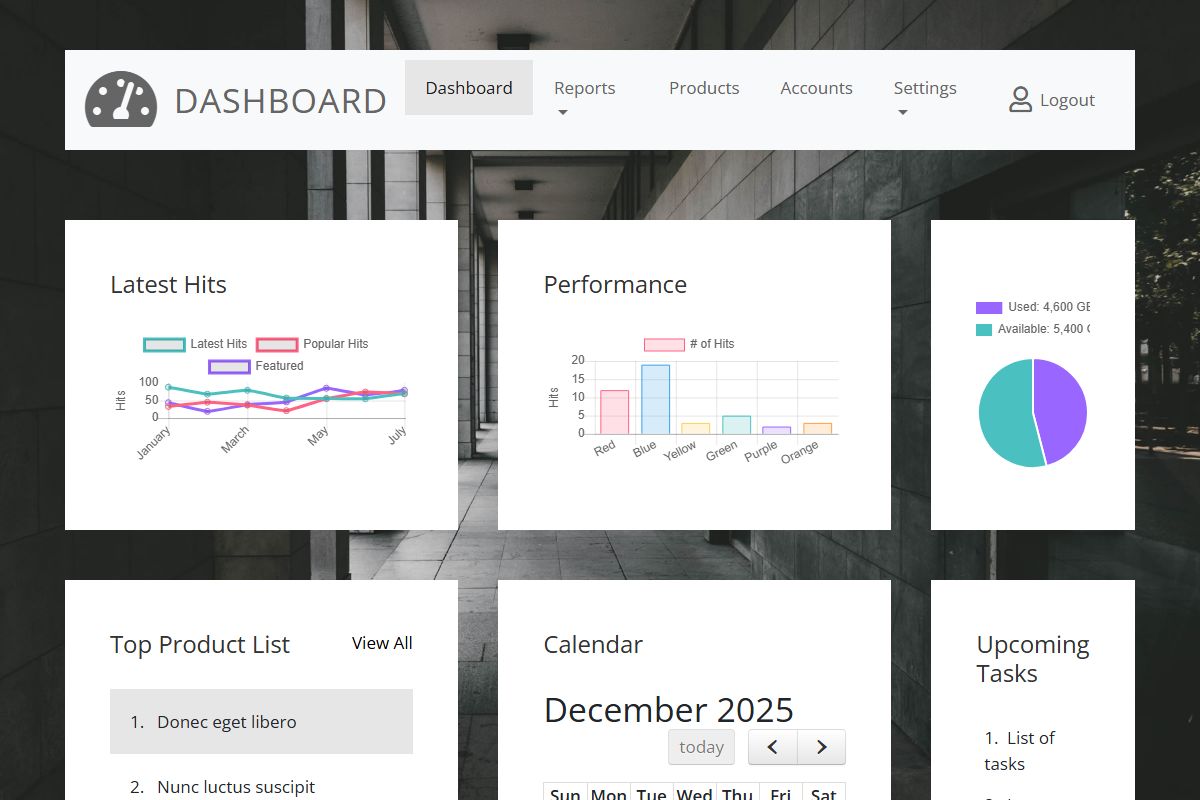 Dashboard
