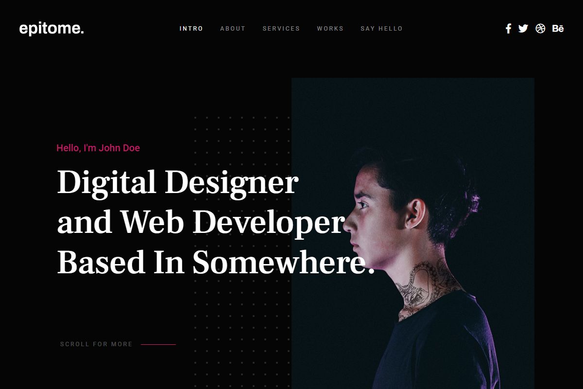 Digital Designer And Web