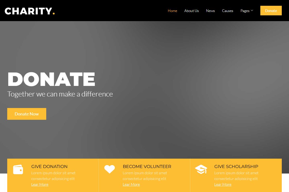 Donate Together We Can Make A Difference