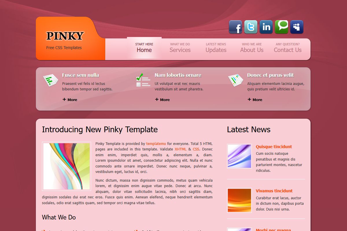 Free Css Templates 43