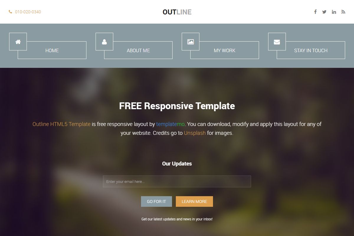 Free Responsive Template