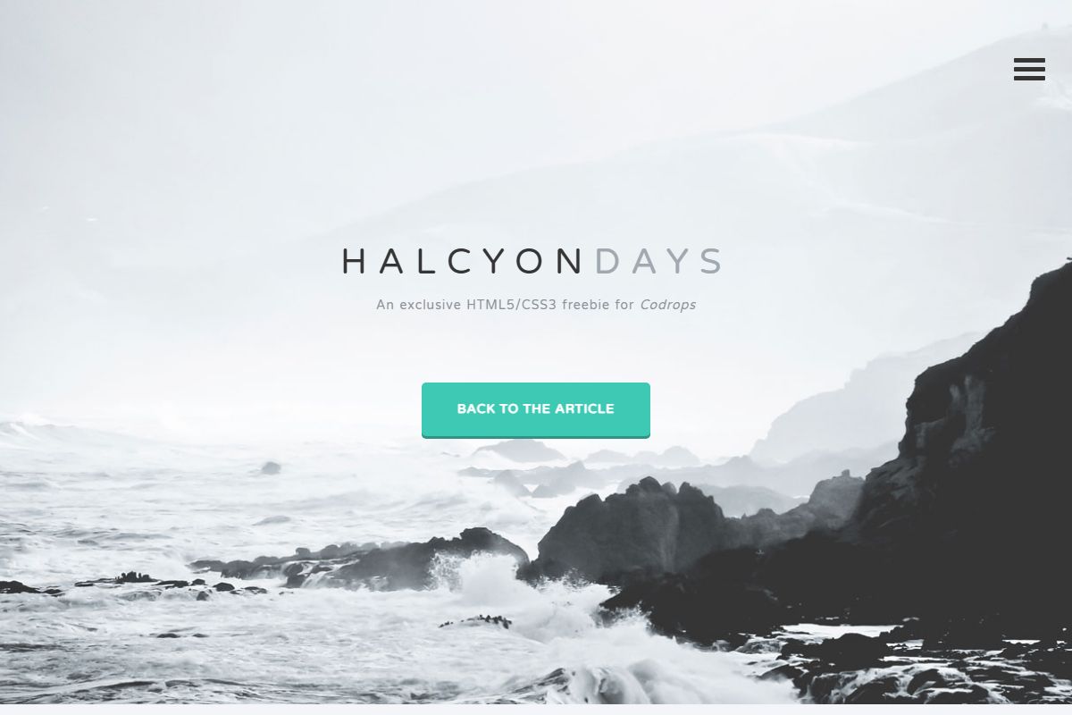 Halcyondays
