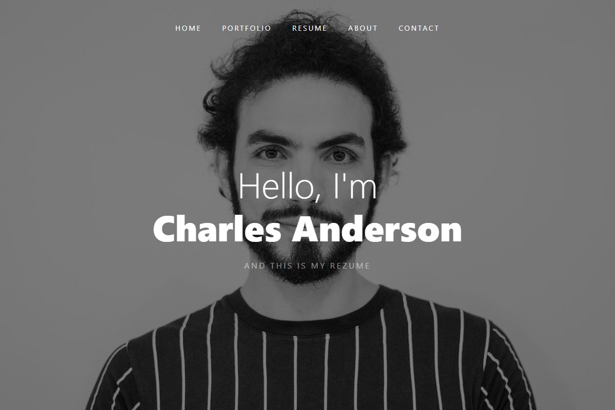 Hello Im Charles Anderson