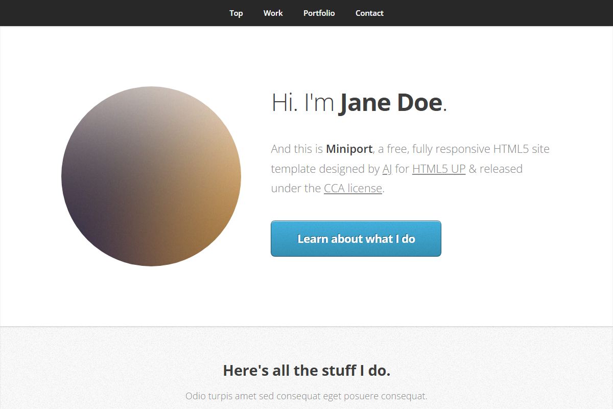 Hi Im Jane Doe