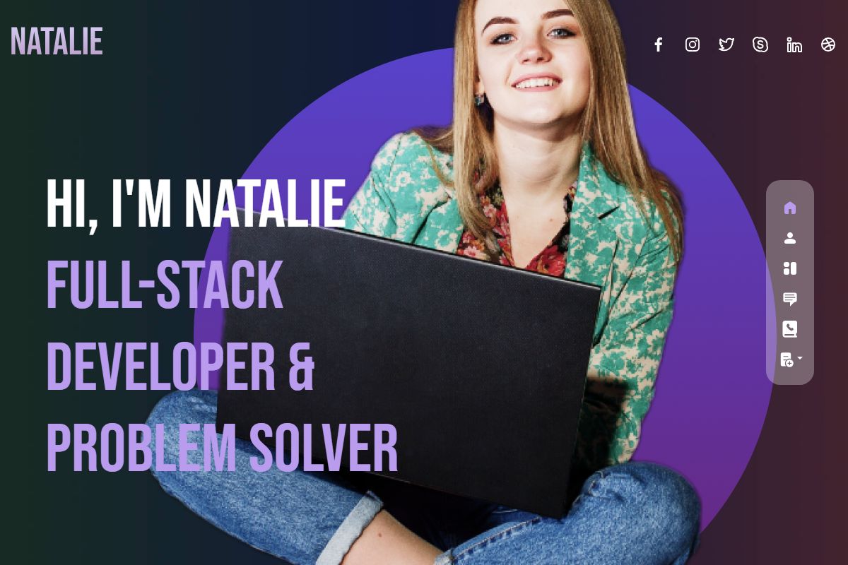 Hi Im Natalie Fullstack