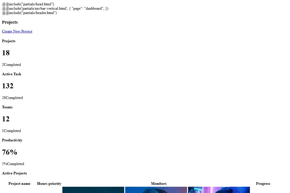 Homepage Dash Ui Bootstrap
