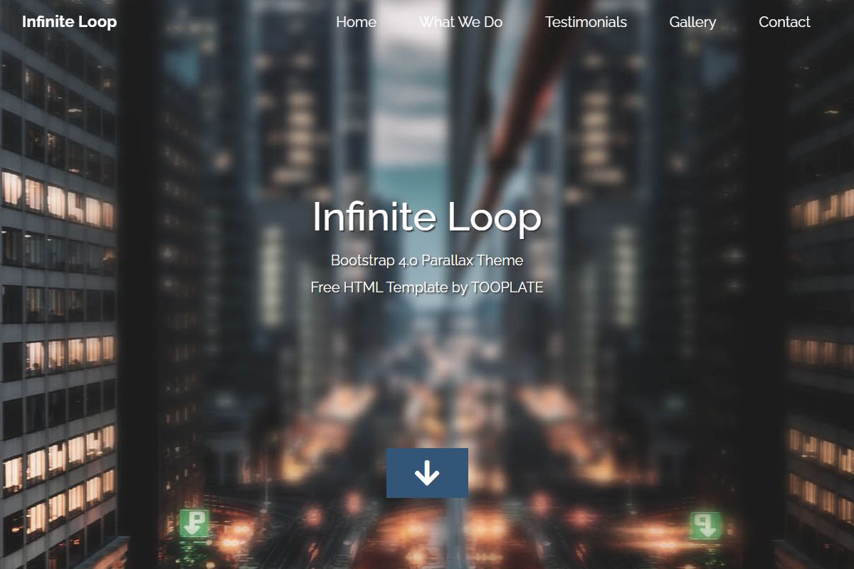 Infinite Loop Bootstrap 40 Html Template