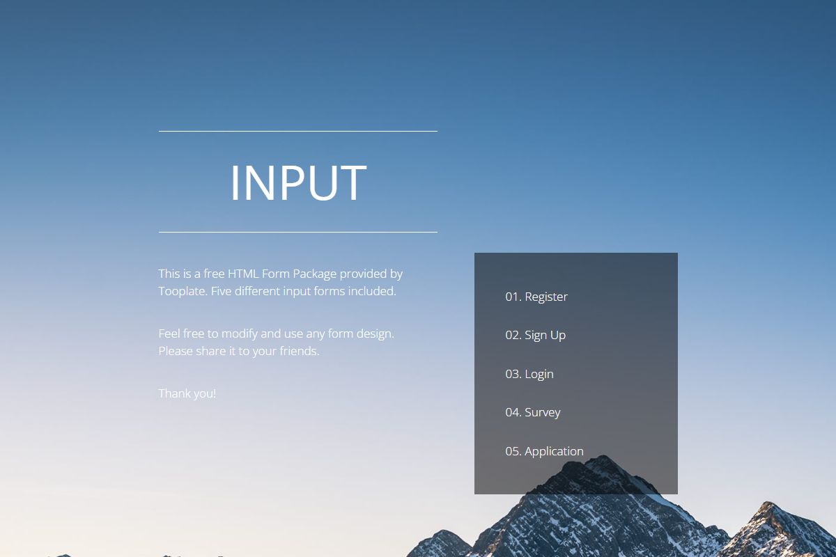 Input