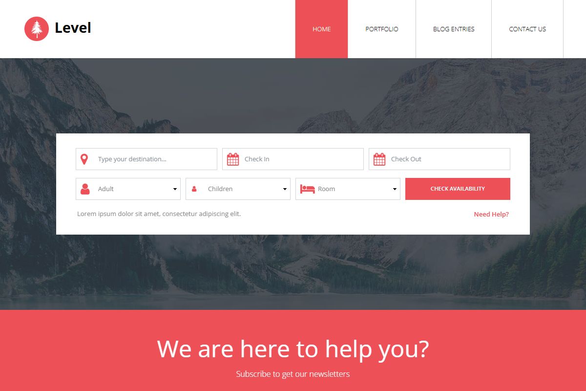 Level Html Template By Tooplate