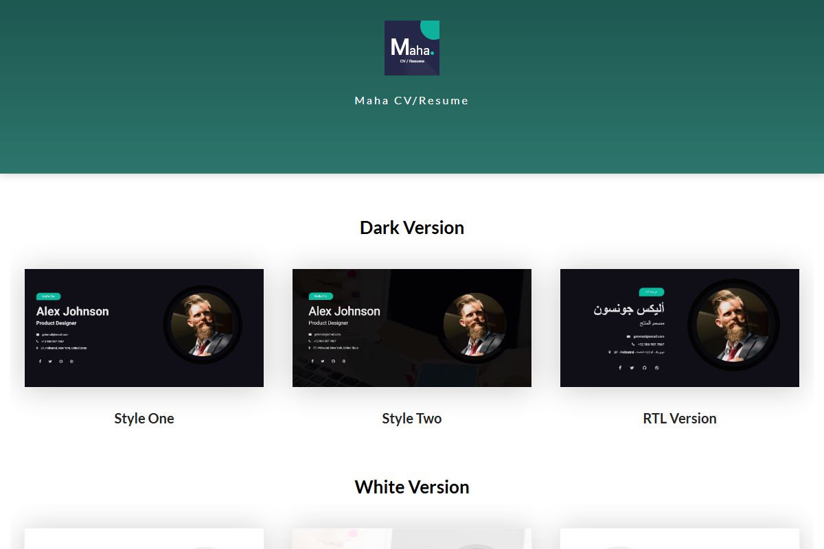 Maha Cvresume