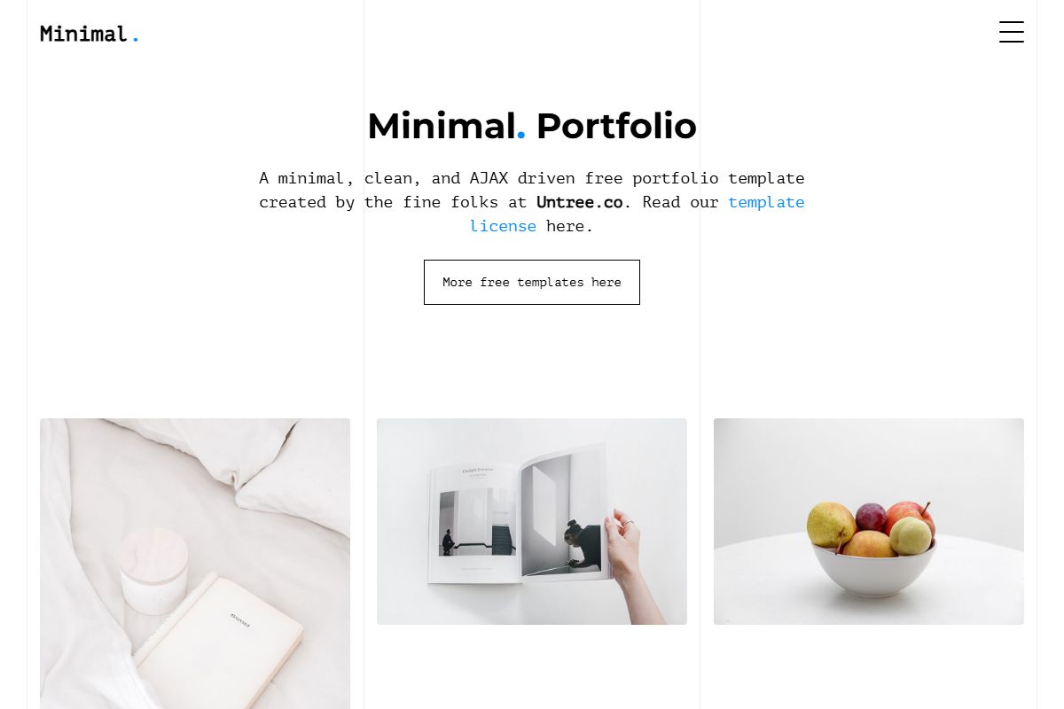 Minimal Portfolio 485