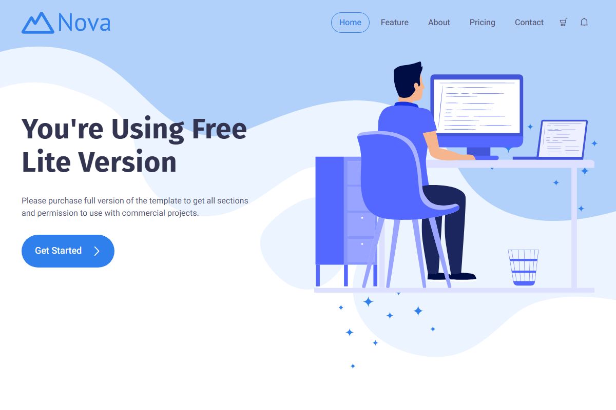 Nova Bootstrap 5 Template