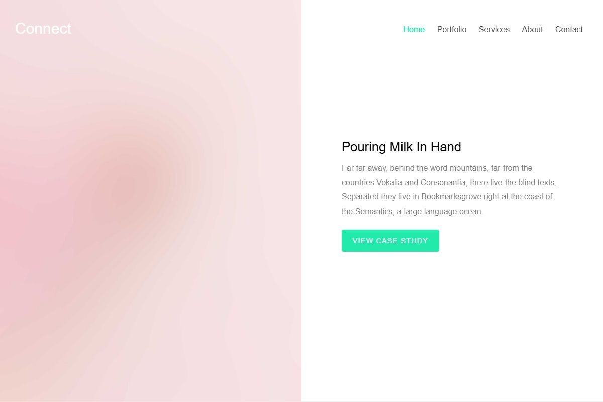 Pouring Milk In Hand