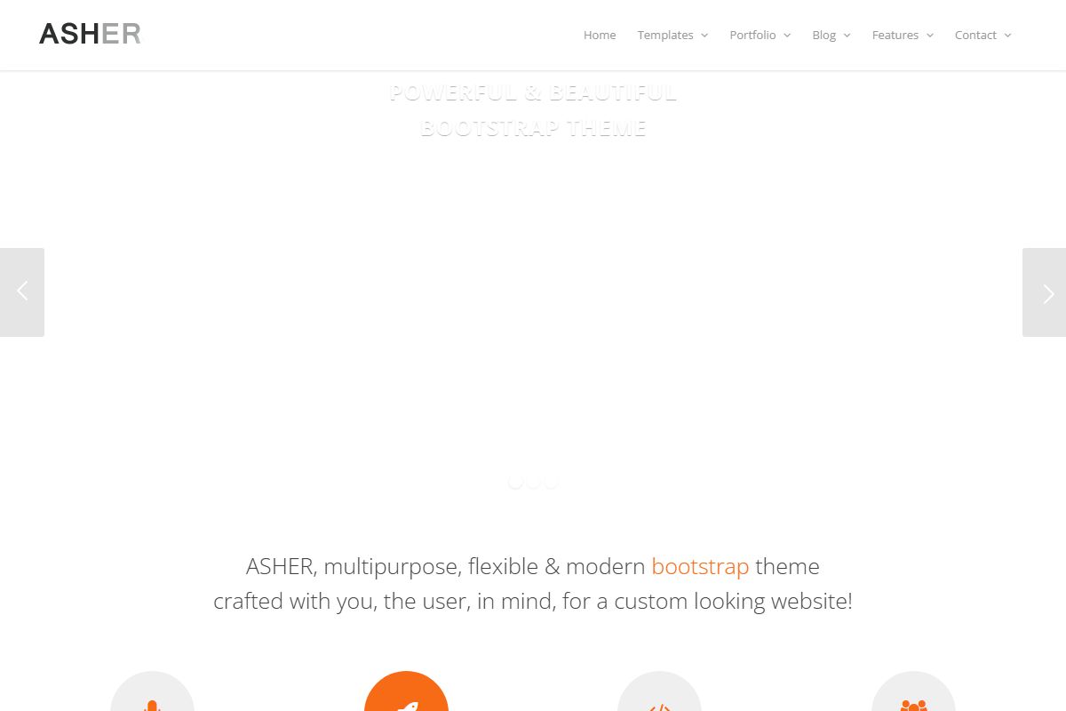 Powerful Beautiful Bootstrap Theme