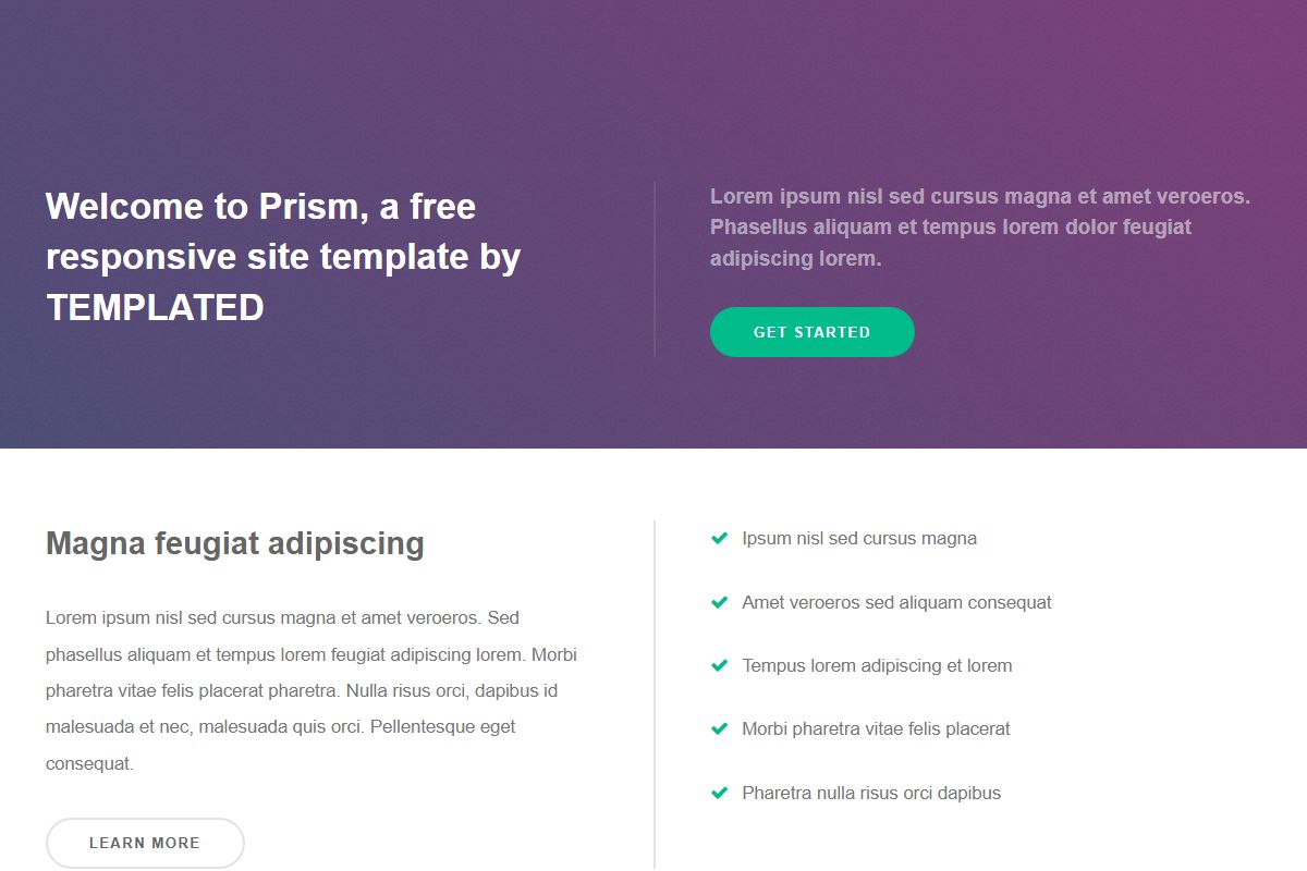 Prism By Templated