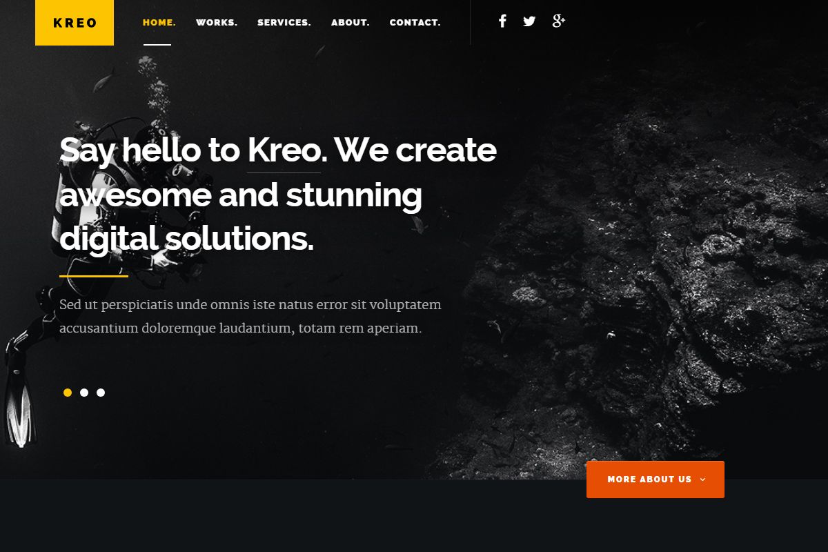 Say Hello To Kreo We Create Awesome And Stunning Digital Solutions