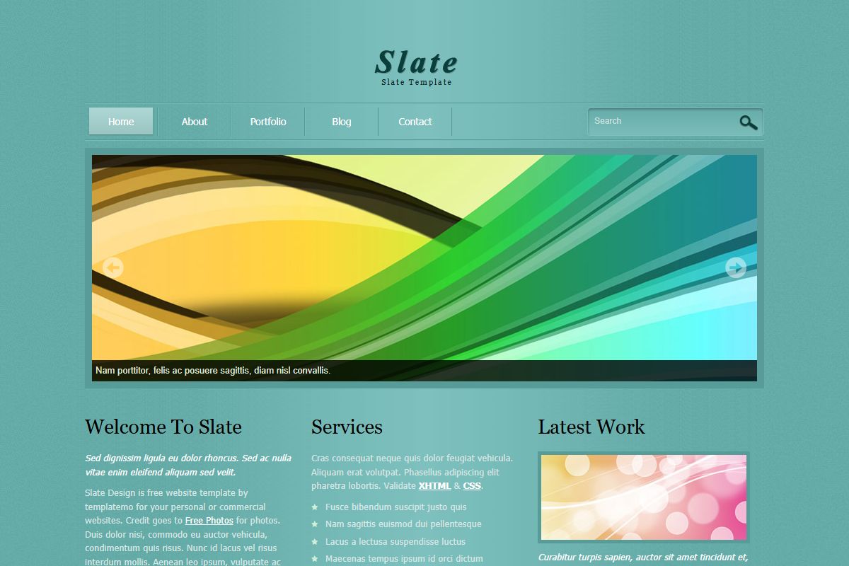Slate Template