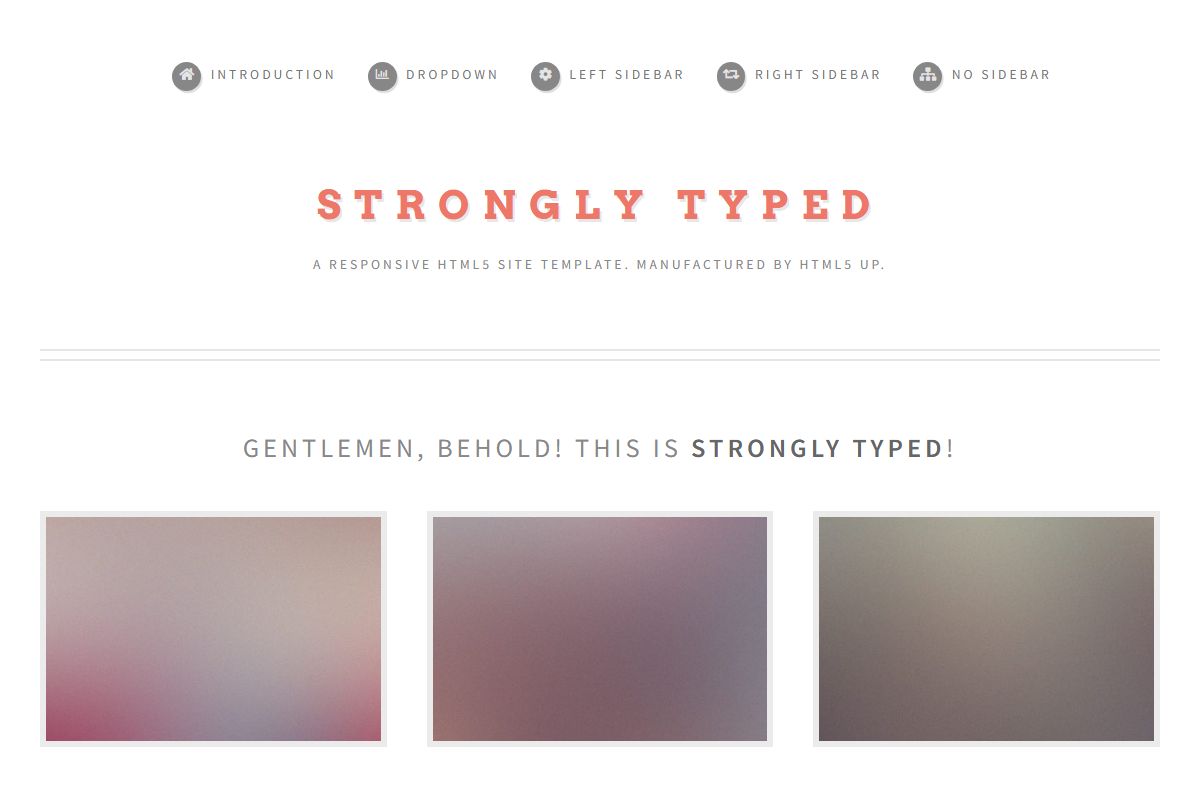 Strongly Typed