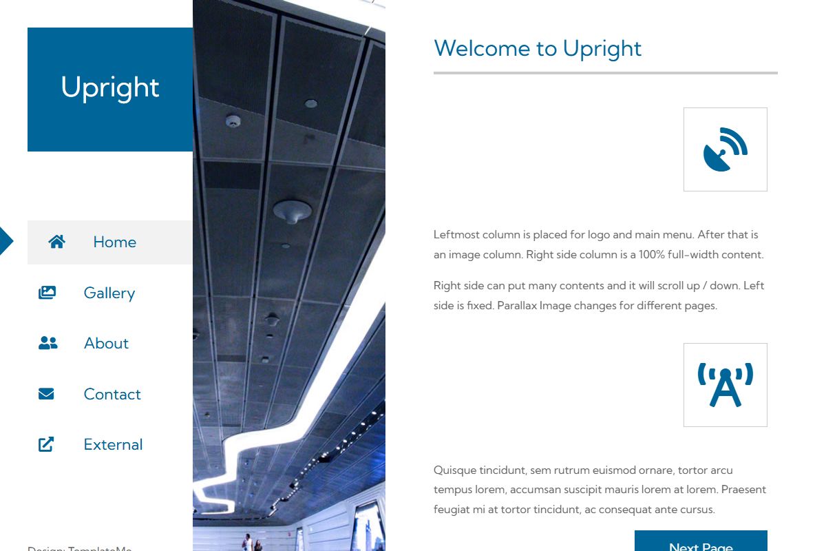 Upright