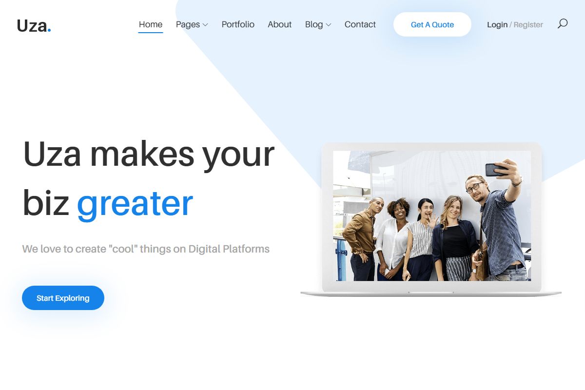 Uza Creative Agency Html5