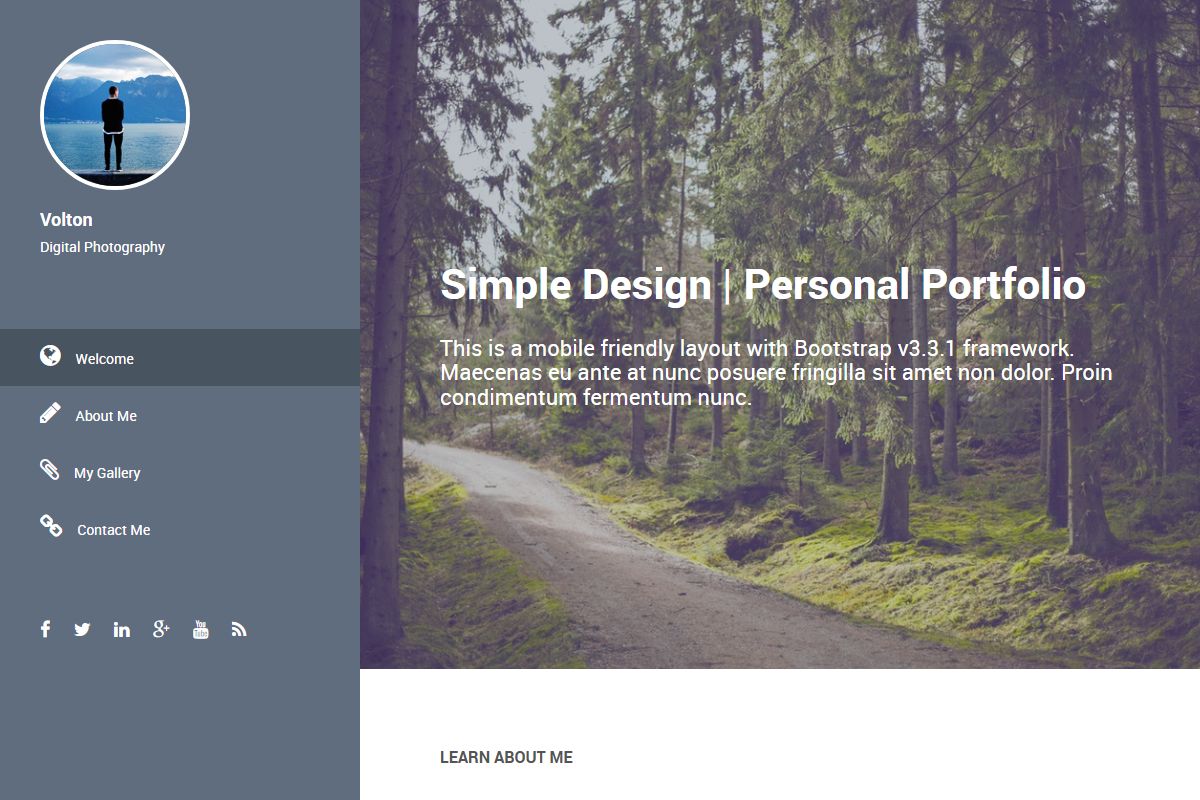 Volton Free Responsive Template